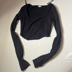 black garage long sleeve